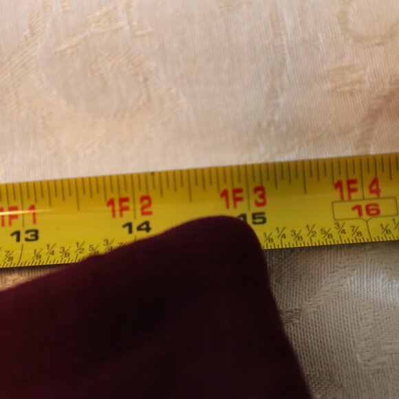 Zac & Rachel Pull On Ankle Stretch Pants Tapered Burgundy Nylon Womens Size 10 - Picture 5 of 14